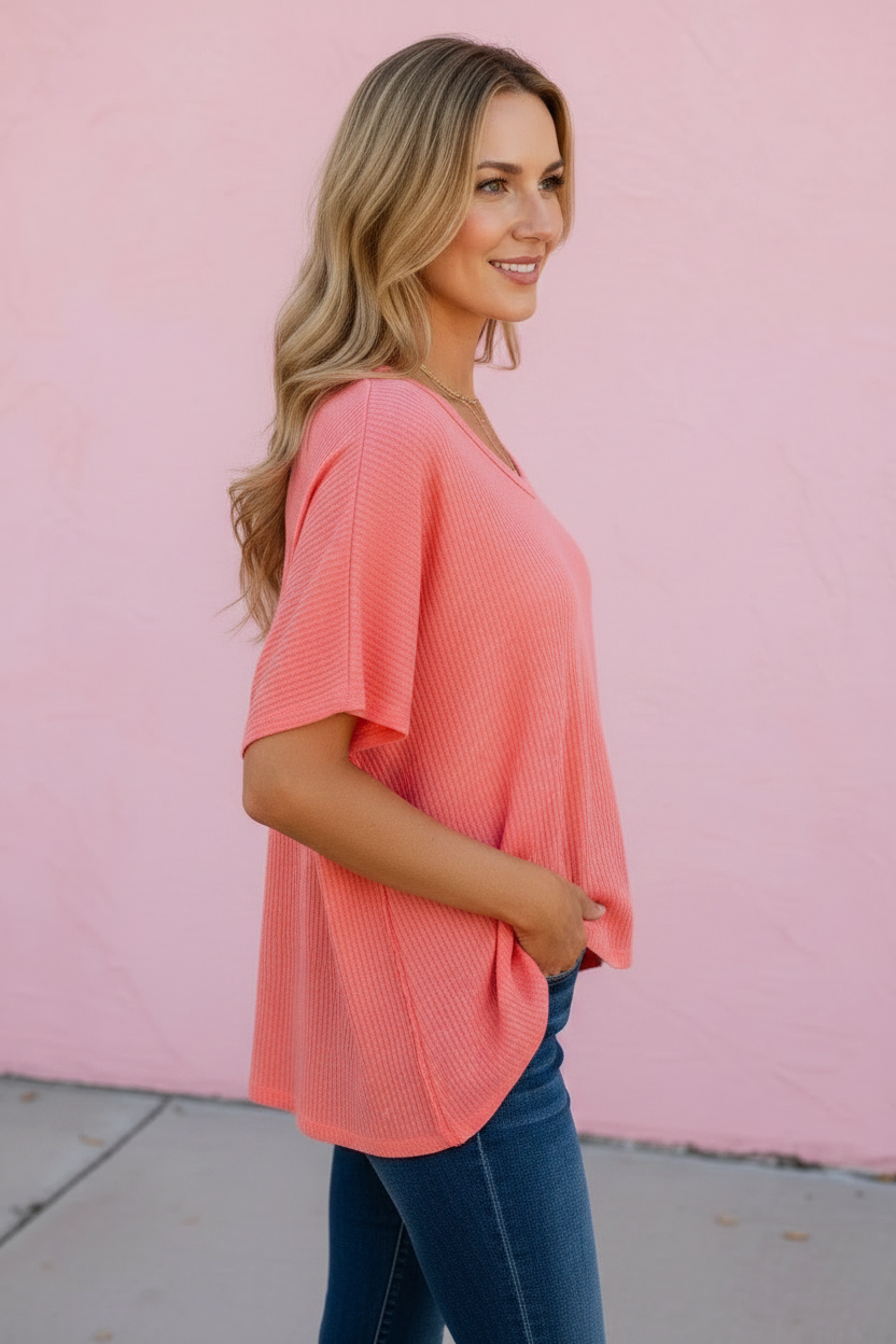 Teagan V-Neck Tee