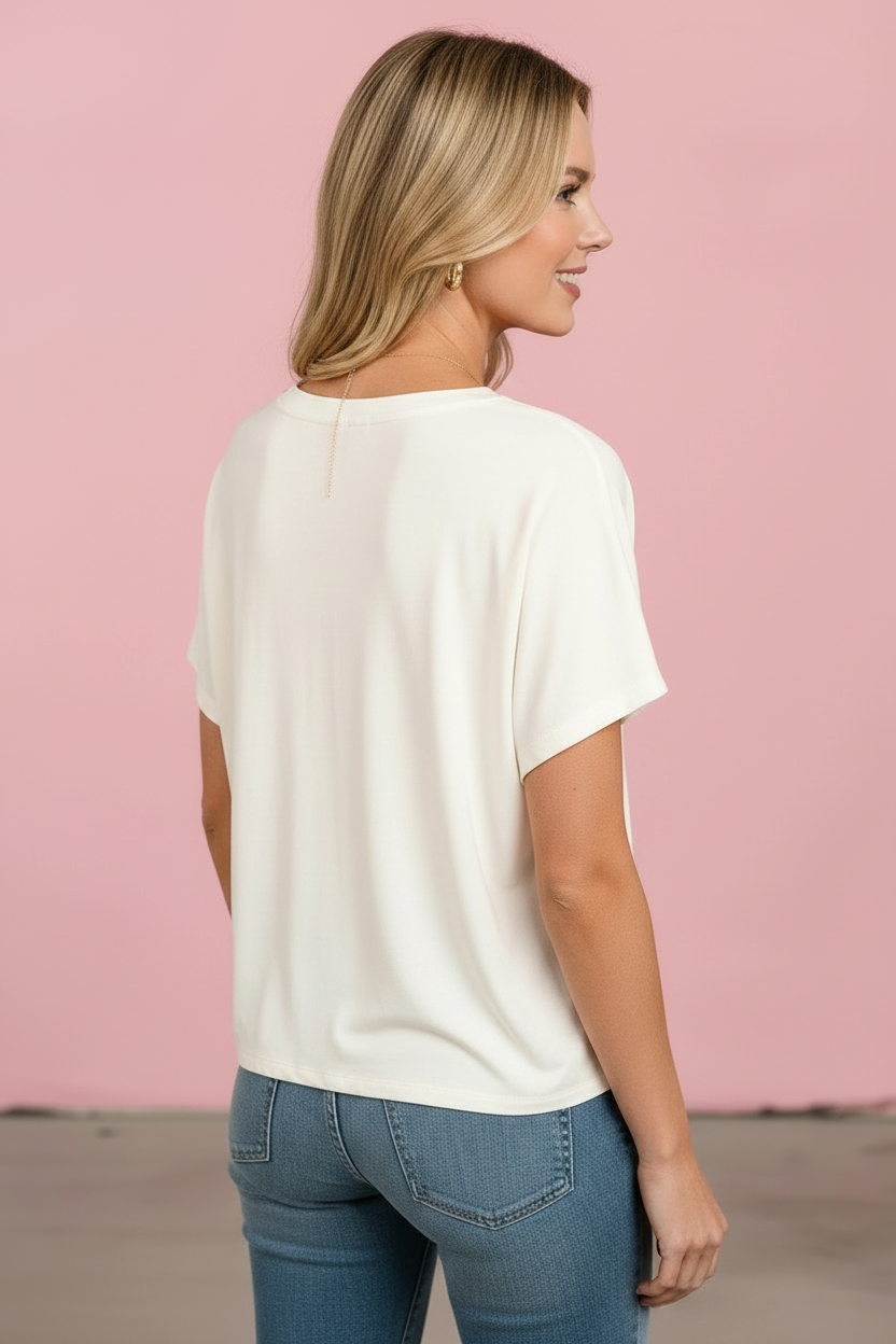 Kinsley Cropped Tee