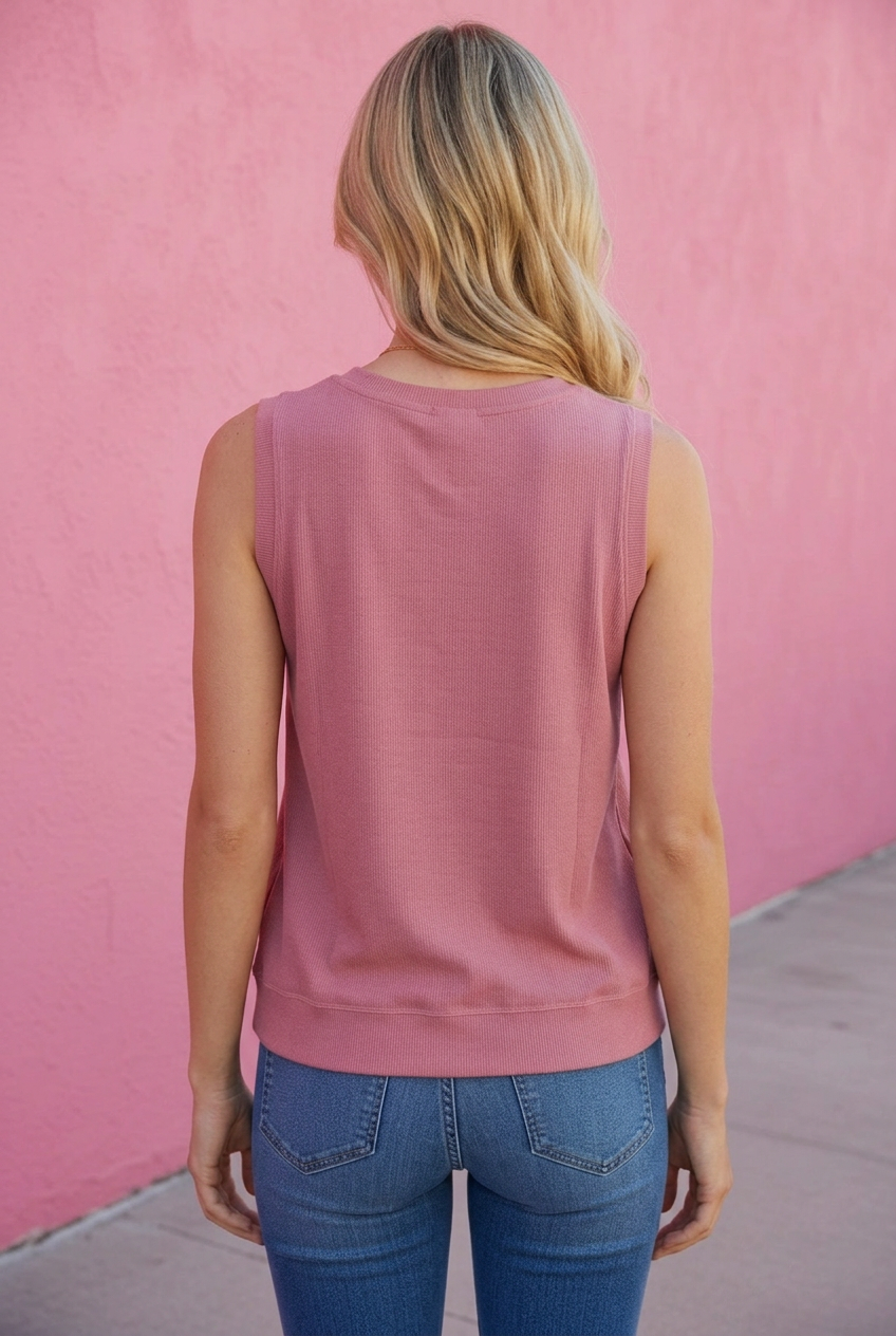 LuxeAir V Neck Tank