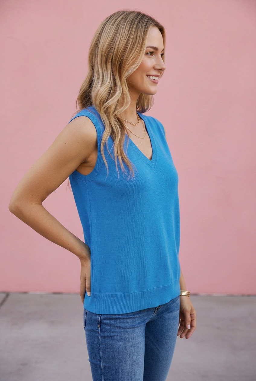 LuxeAir V Neck Tank