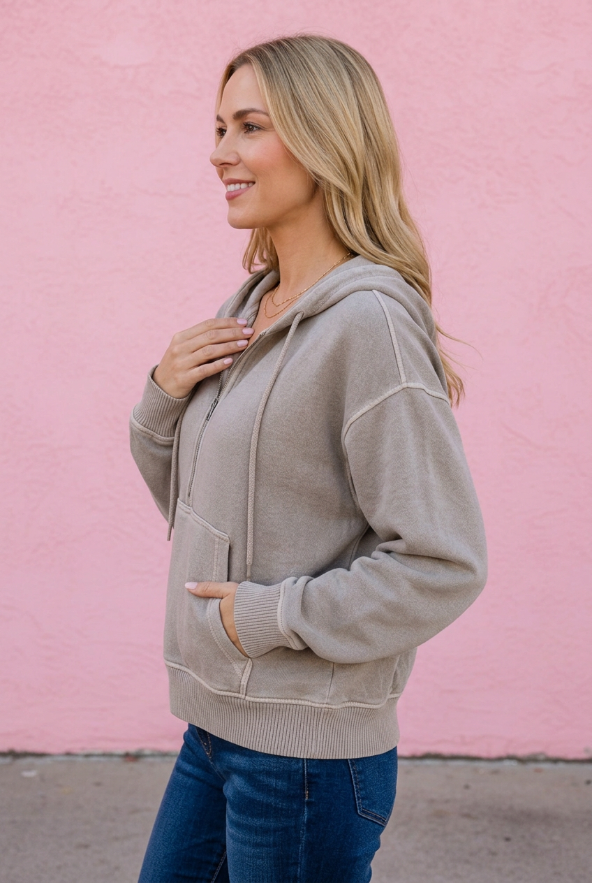 Blakely Half Zip Hoodie