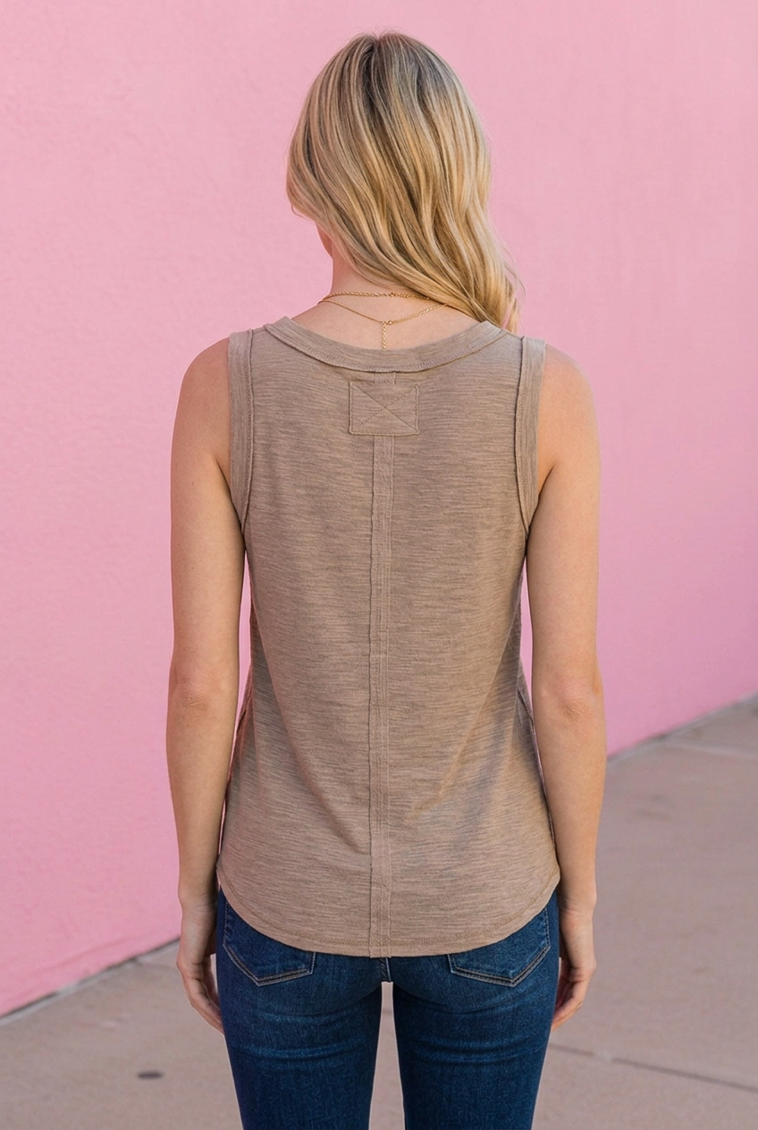 Harlan Raw Edge Tank