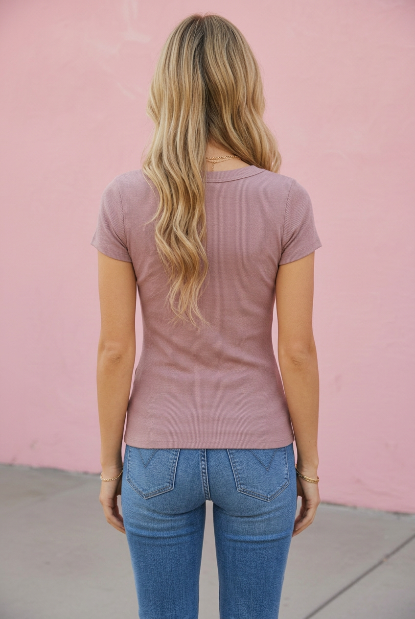Timeless Ribbed Tee