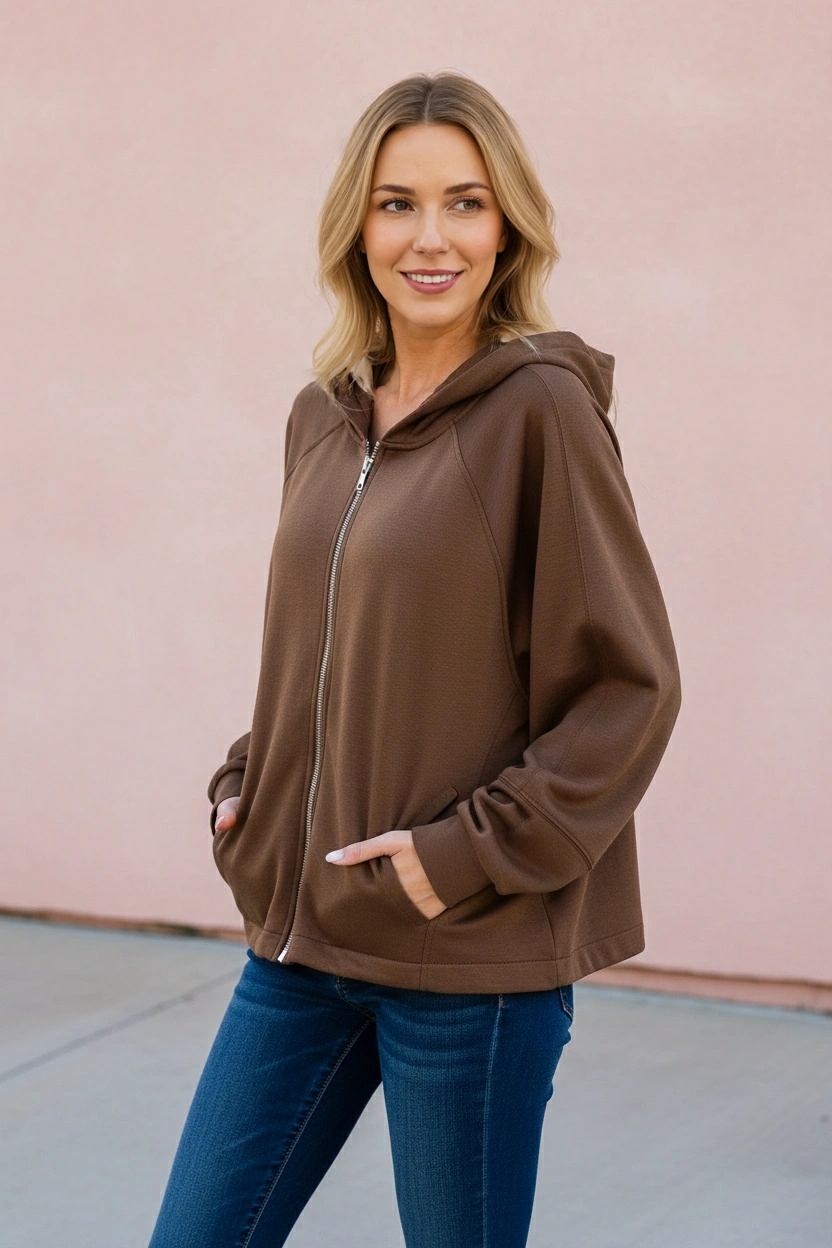 Roam Scuba Full Zip Hoodie Jacket
