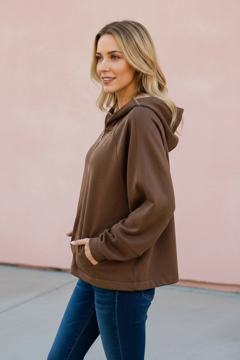 Roam Scuba Full Zip Hoodie Jacket