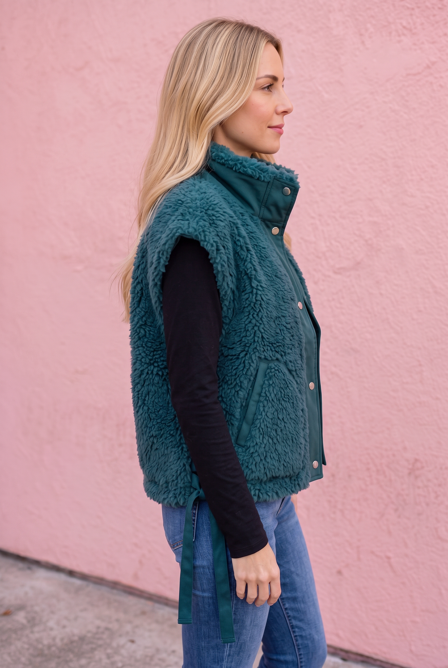 Clover Sherpa Vest