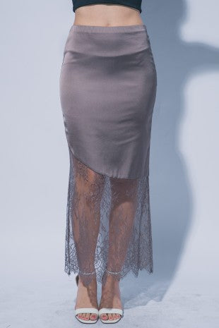 Ella Lace Trim Skirt