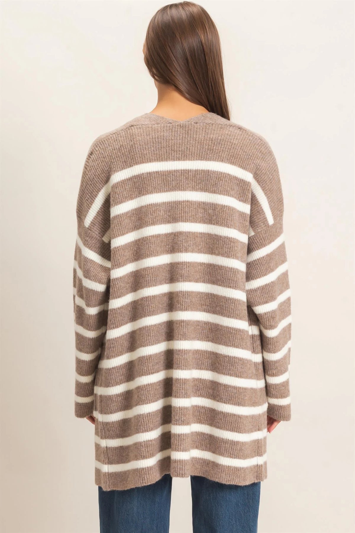 Sutton Long Stripe Cardigan