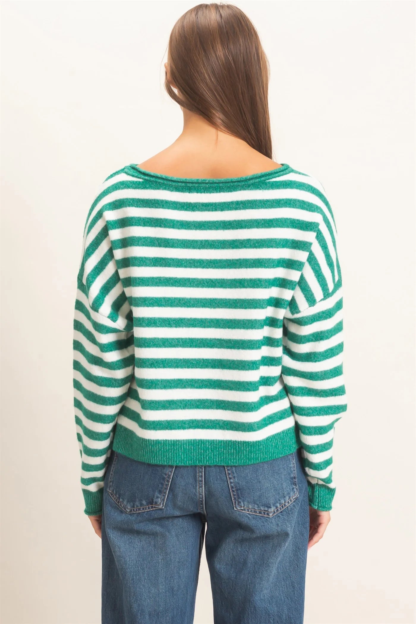 Ivy Stripe Sweater Top