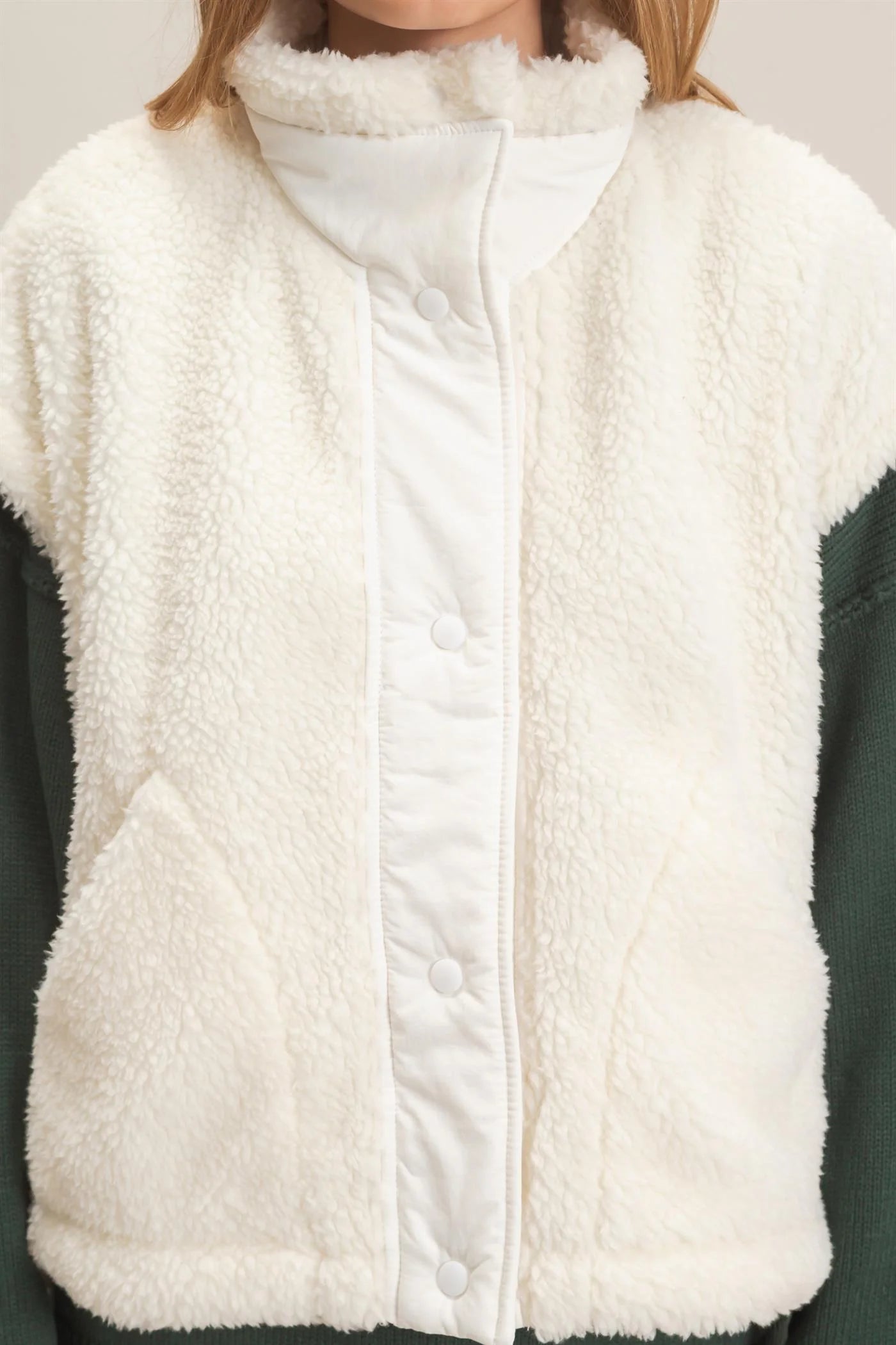 Clover Sherpa Vest