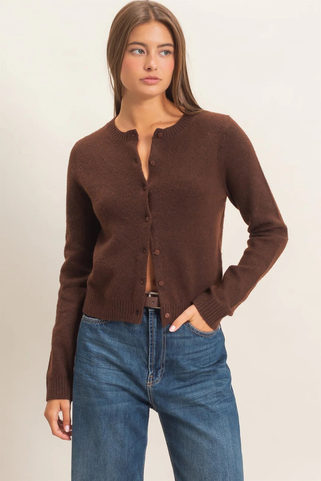 Birch Short Cardigan