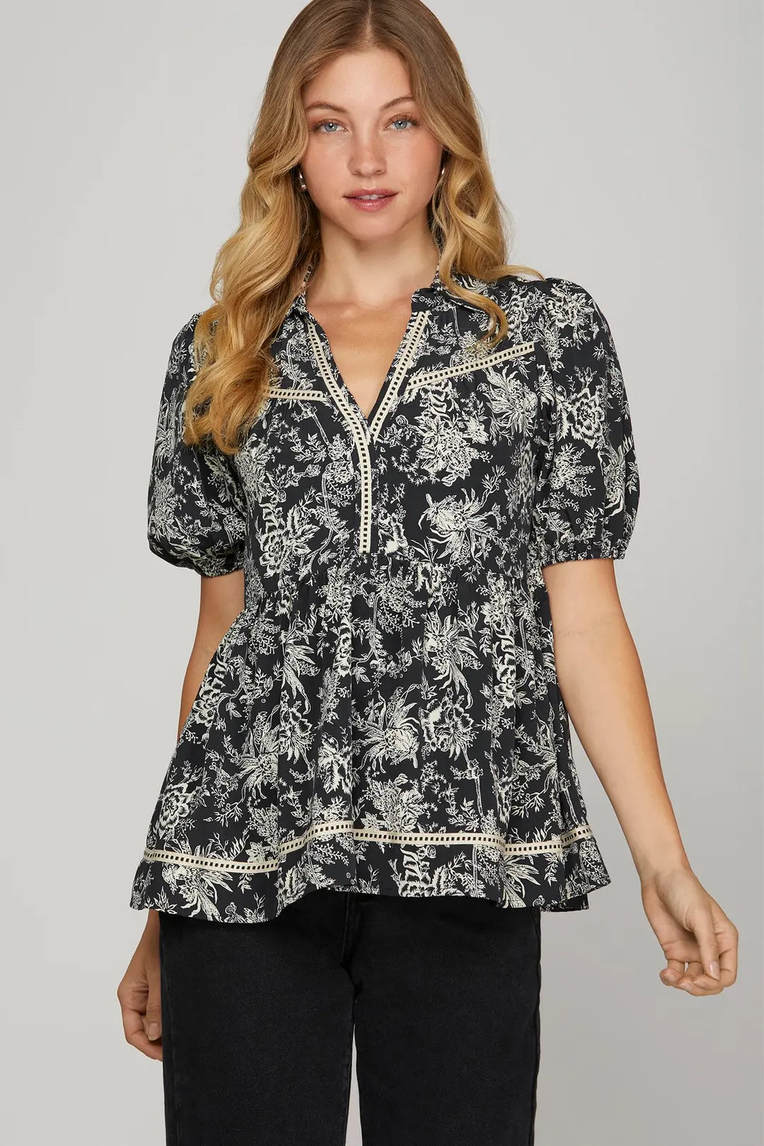 Kinley Printed Blouse