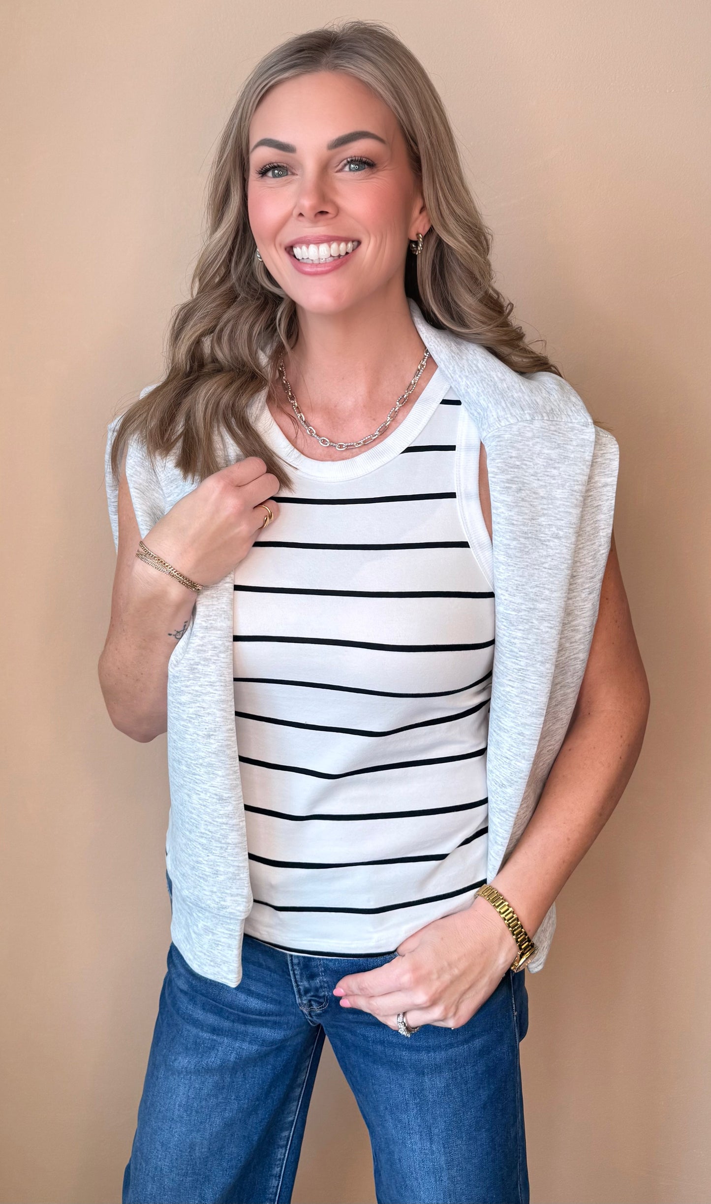 Ellie Striped Tank